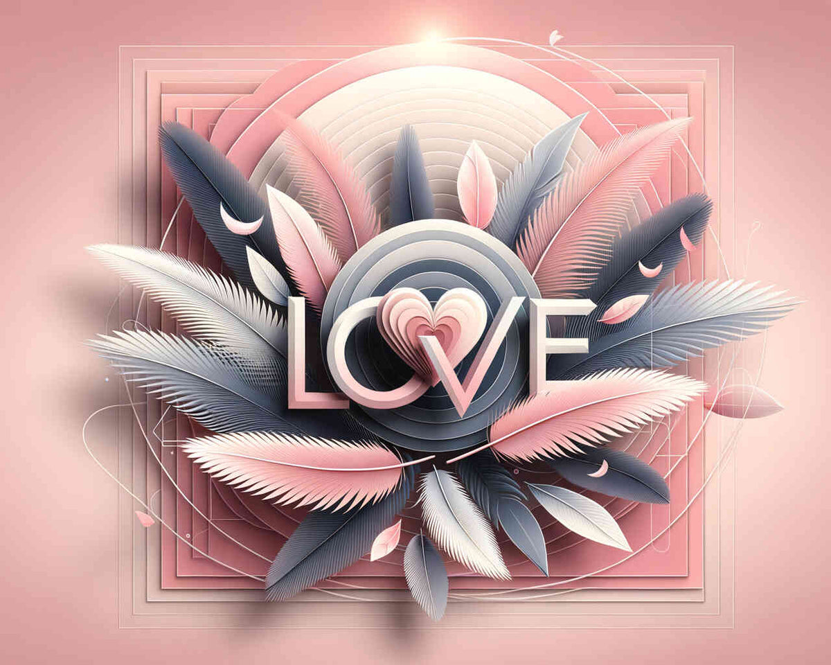 Paint by Numbers - Love in Pink