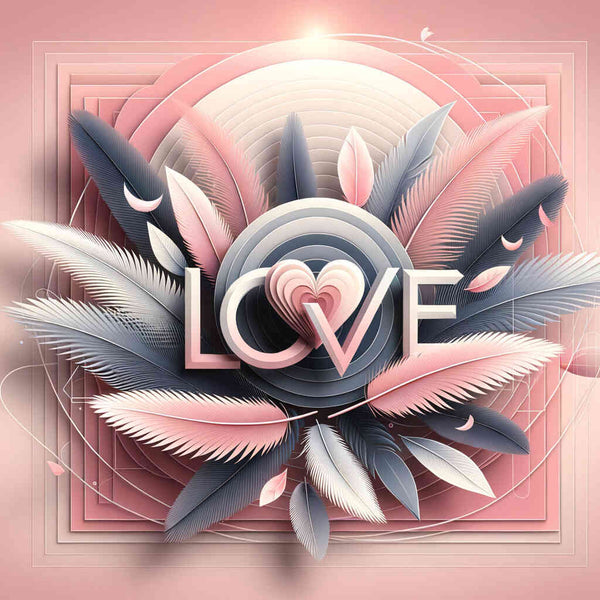 Paint by Numbers - Love in Pink