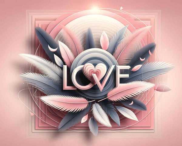 Paint by Numbers - Love in Pink