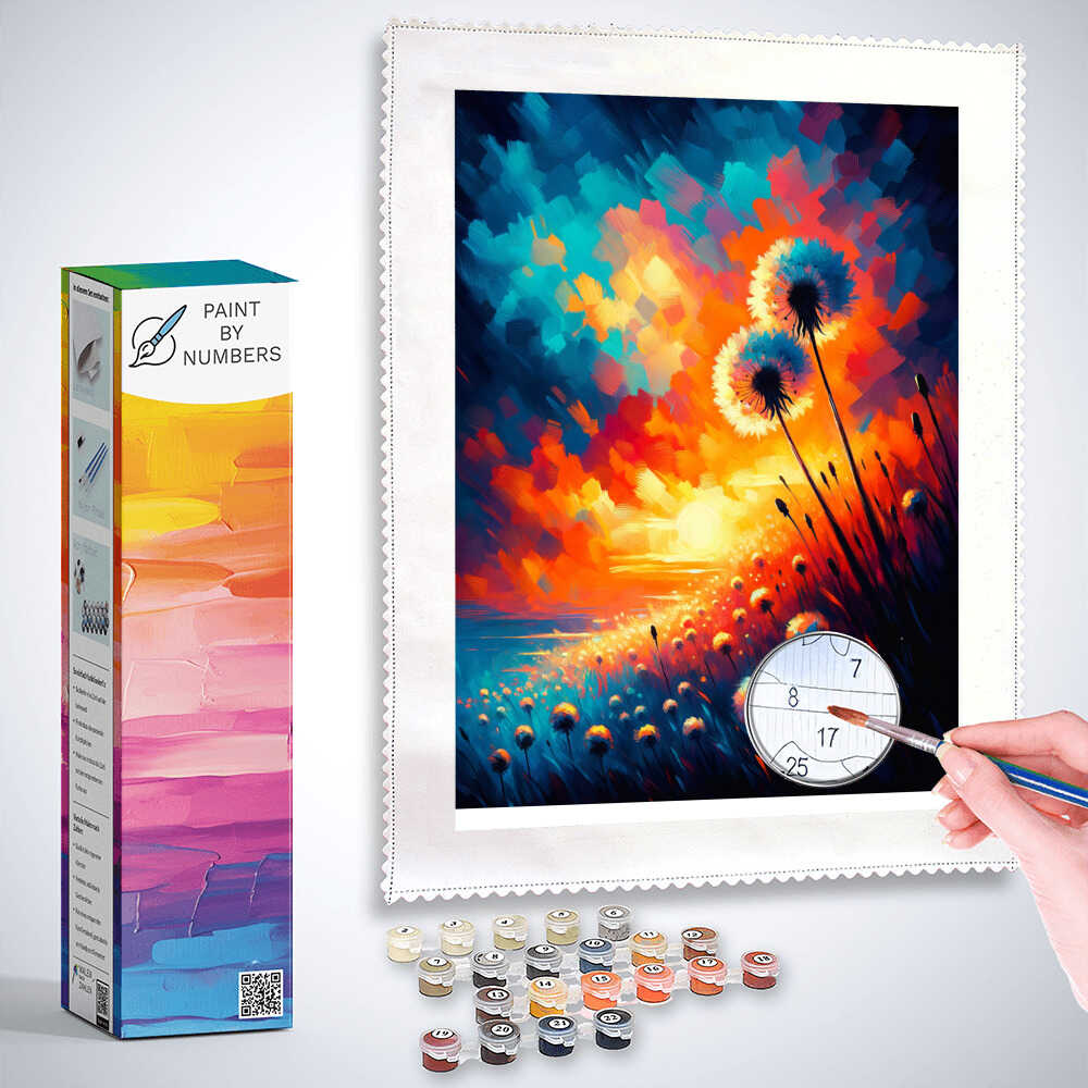 Dandelions - Paint by Numbers
