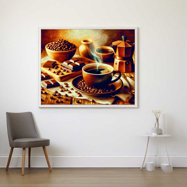 Paint by Numbers - Coffee with Chocolate