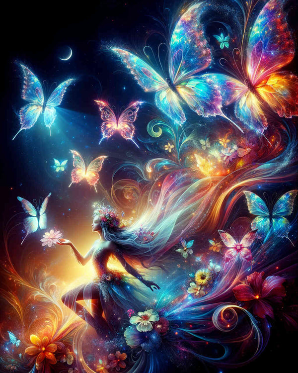 Paint by Numbers - Butterfly Elf