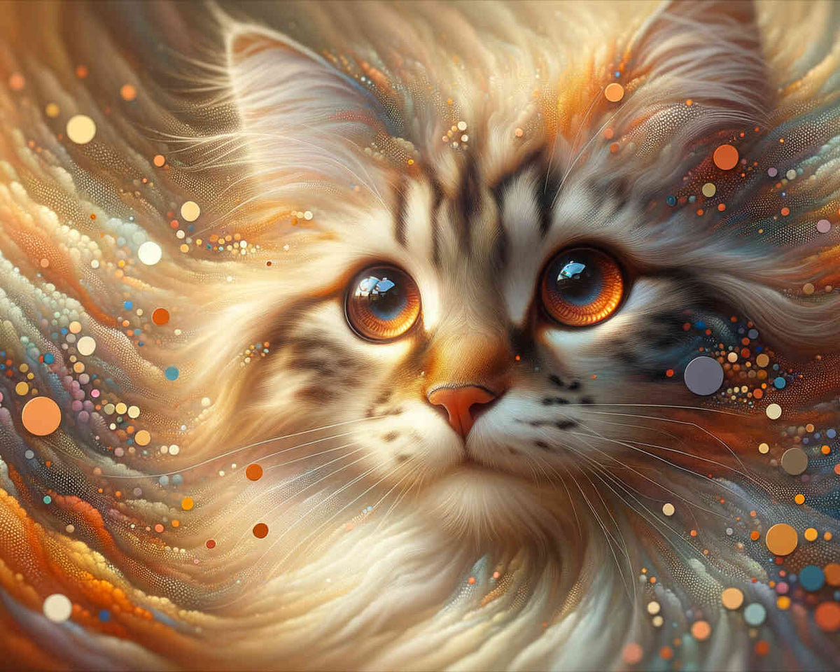 Paint by Numbers - Spotted Cat