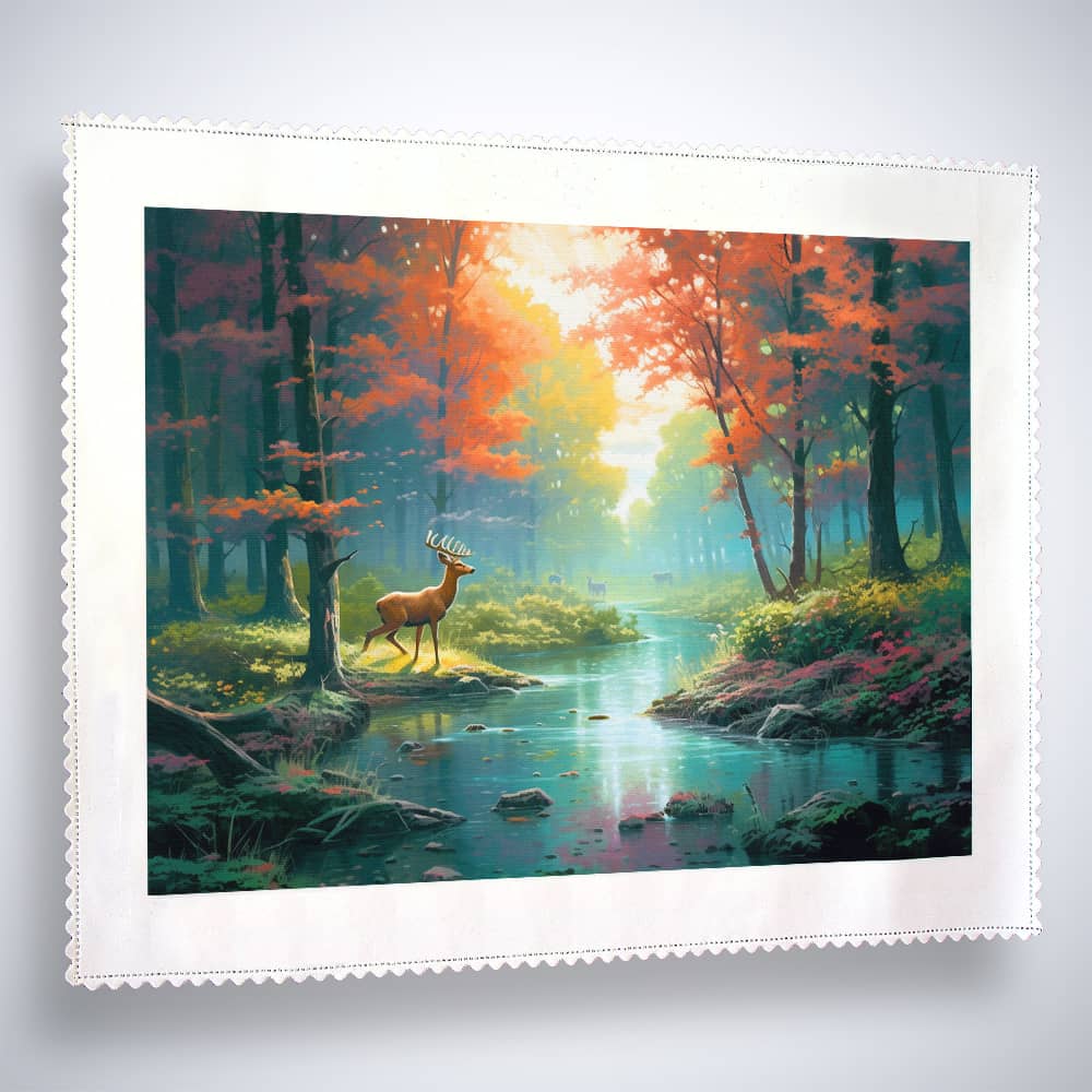Forest, deer - Paint by Numbers