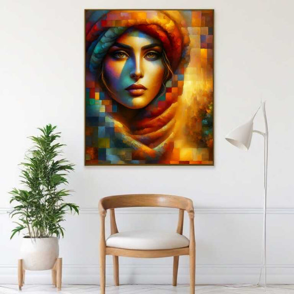 Paint by Numbers - Woman with Turban