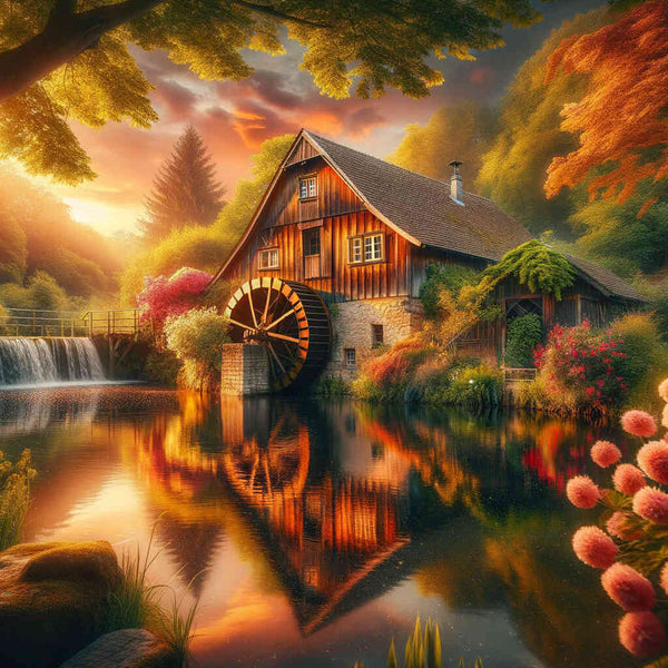 Paint by Numbers - Water Muhle