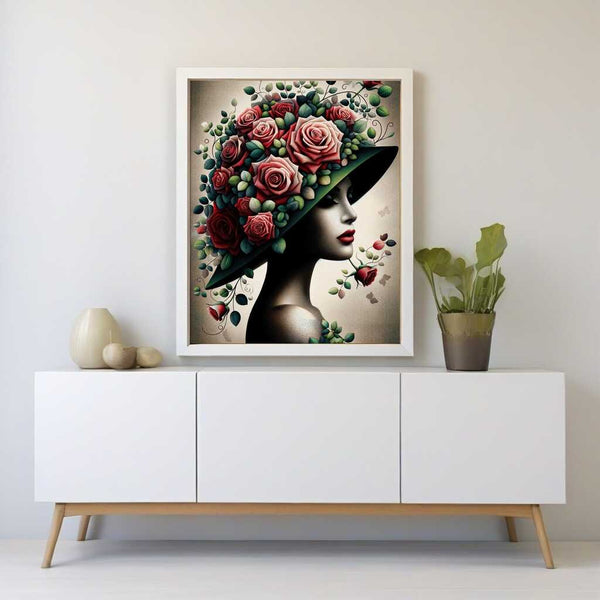 Paint by Numbers - Rose Hat