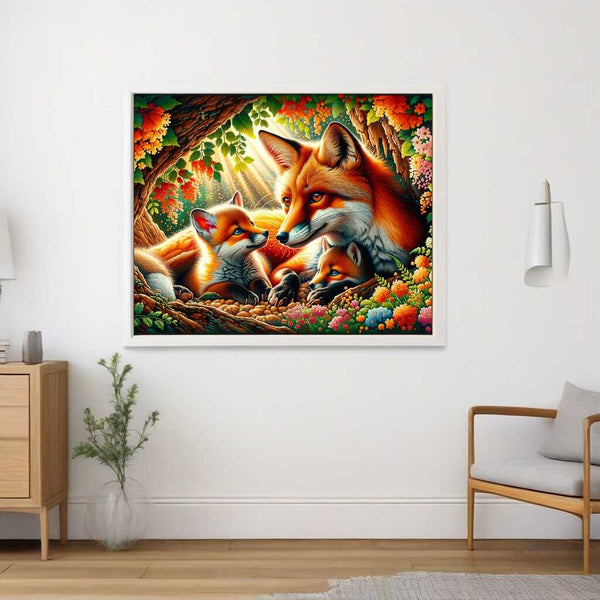 Paint by Numbers - Fox Mother