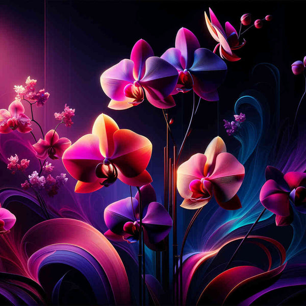 Paint by Numbers - Orchids Color Mix