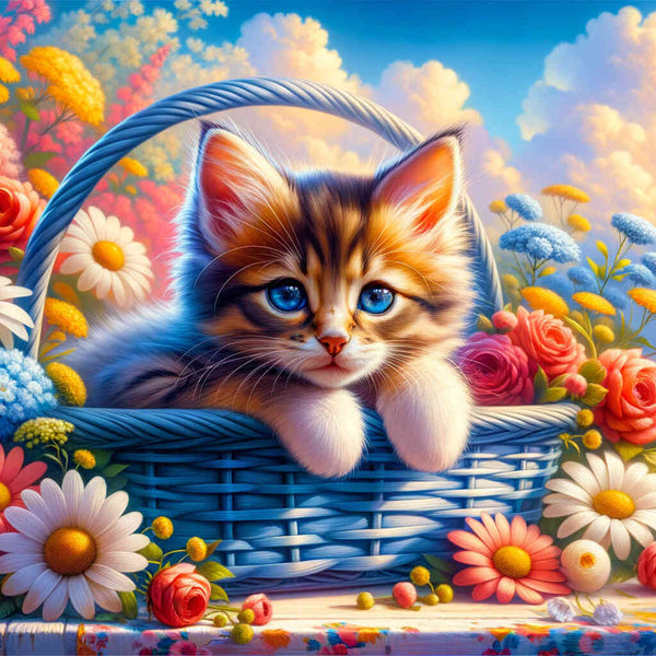 Paint by Numbers - Summer cat
