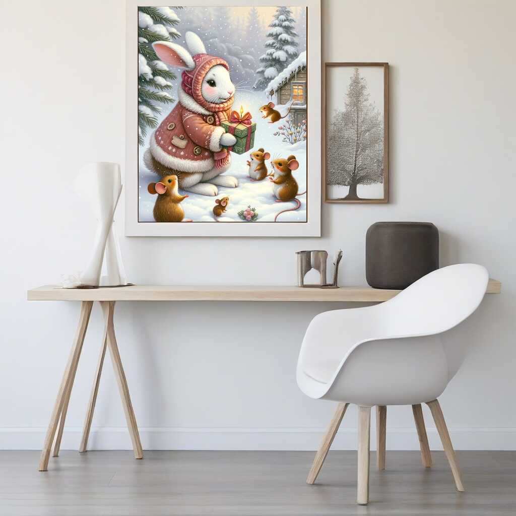Bunnies and mice - Paint by Numbers