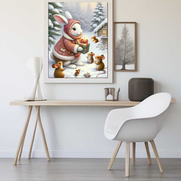 Bunnies and mice - Paint by Numbers