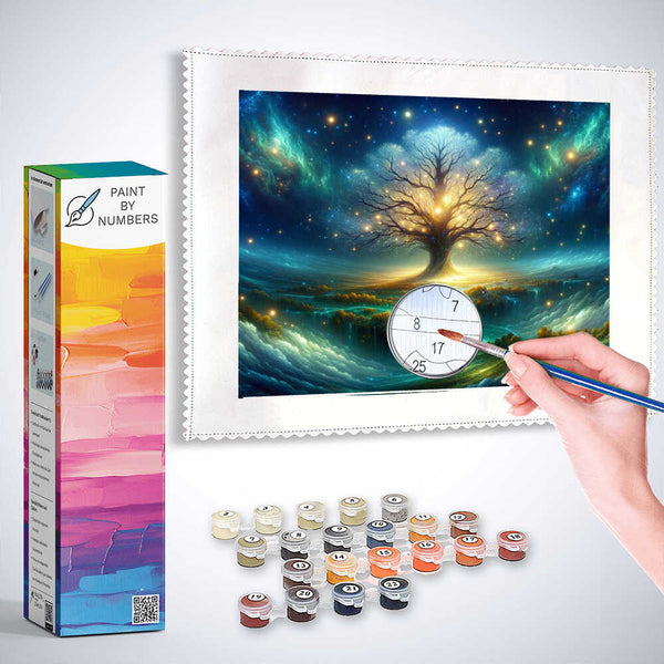 Paint by Numbers - Magic Tree