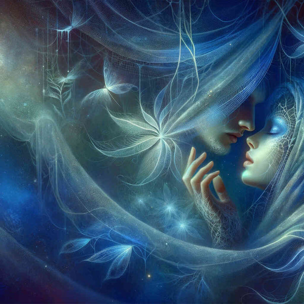 Paint by Numbers - Kissing couple, Fantasy