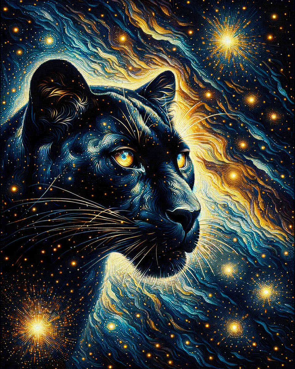 Paint by Numbers - Panther Paint
