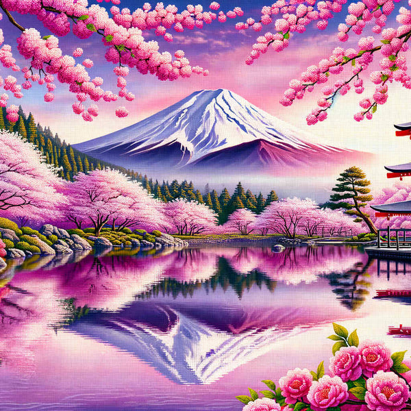 Paint by Numbers - Japan Mount Fuji