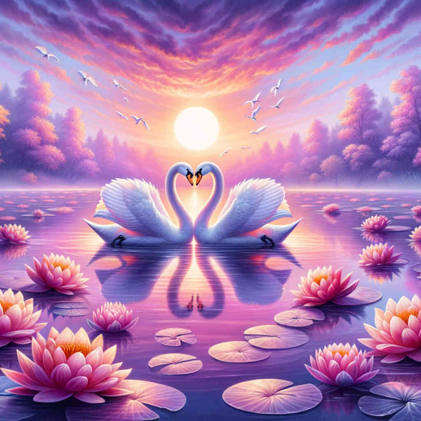 Paint by Numbers - Swan Parch