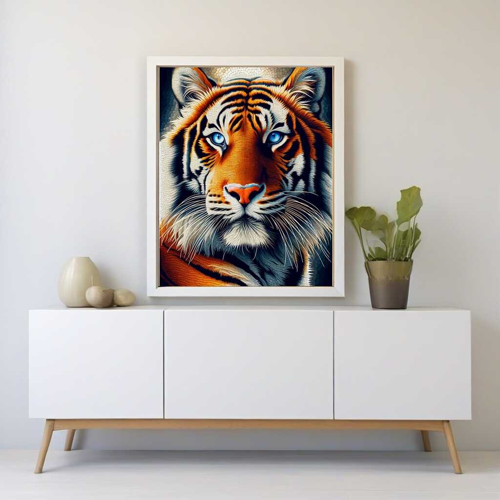 Paint by Numbers - Tiger on the lookout