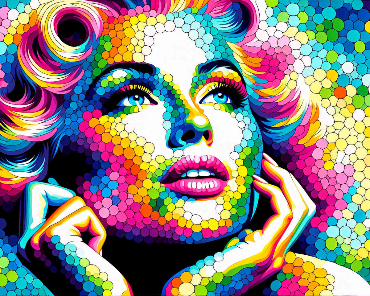 Paint by Numbers - Adorable Marilyn