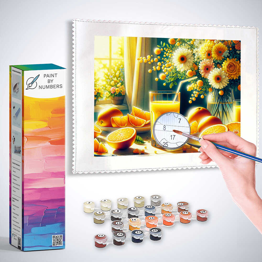 Paint by Numbers - Brunch Time