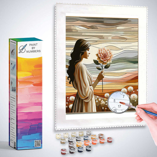 Paint by Numbers - Fragrant flower