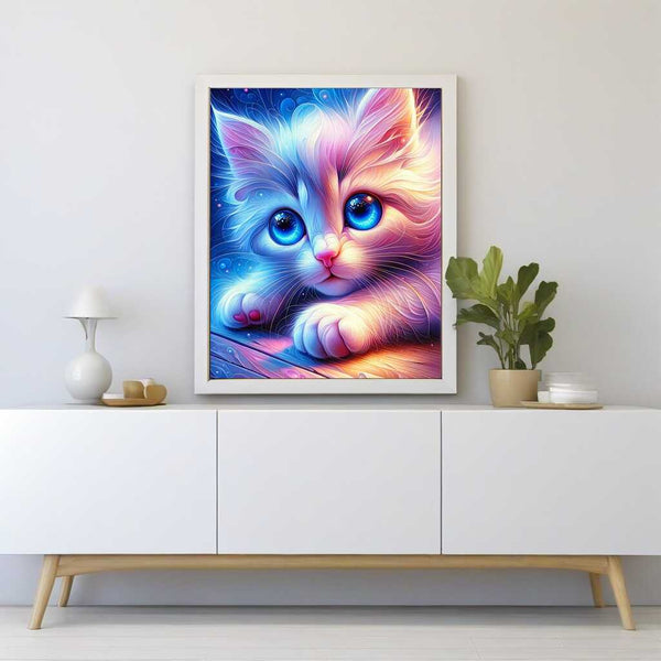 Paint by Numbers - Loving Cat Portrait