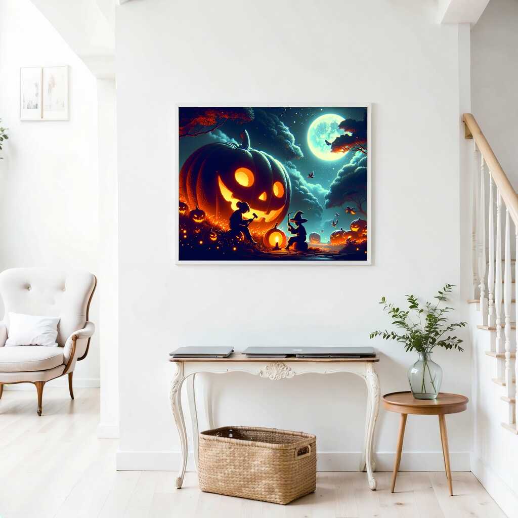 Paint by Numbers - Giant pumpkin