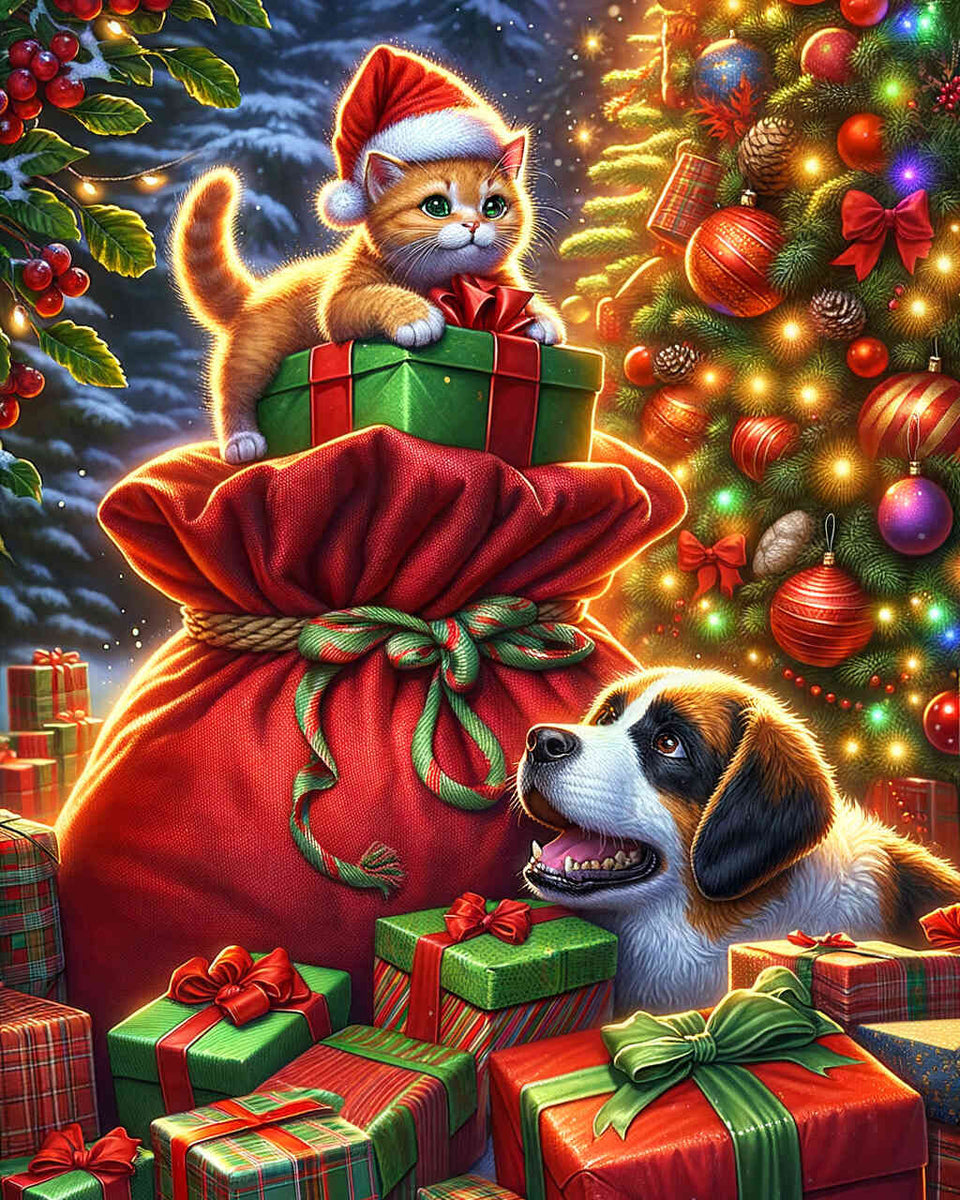 Paint by Numbers - Cat Give Away Gifts