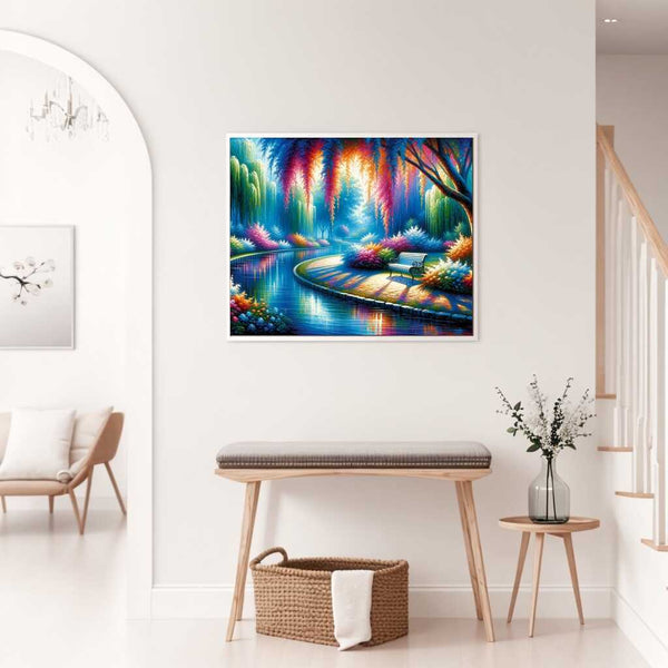 Paint by Numbers - Park landscape