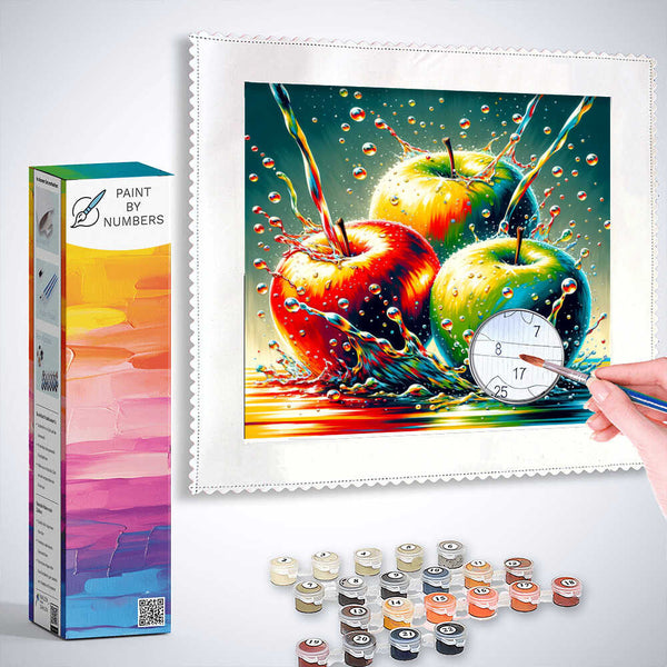 Paint by Numbers - Apple Colors