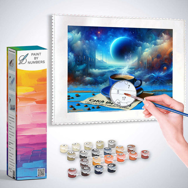 Coffee in a dream- Paint by Numbers