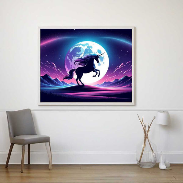 Paint by Numbers - Two eyes, Two ears, unicorn