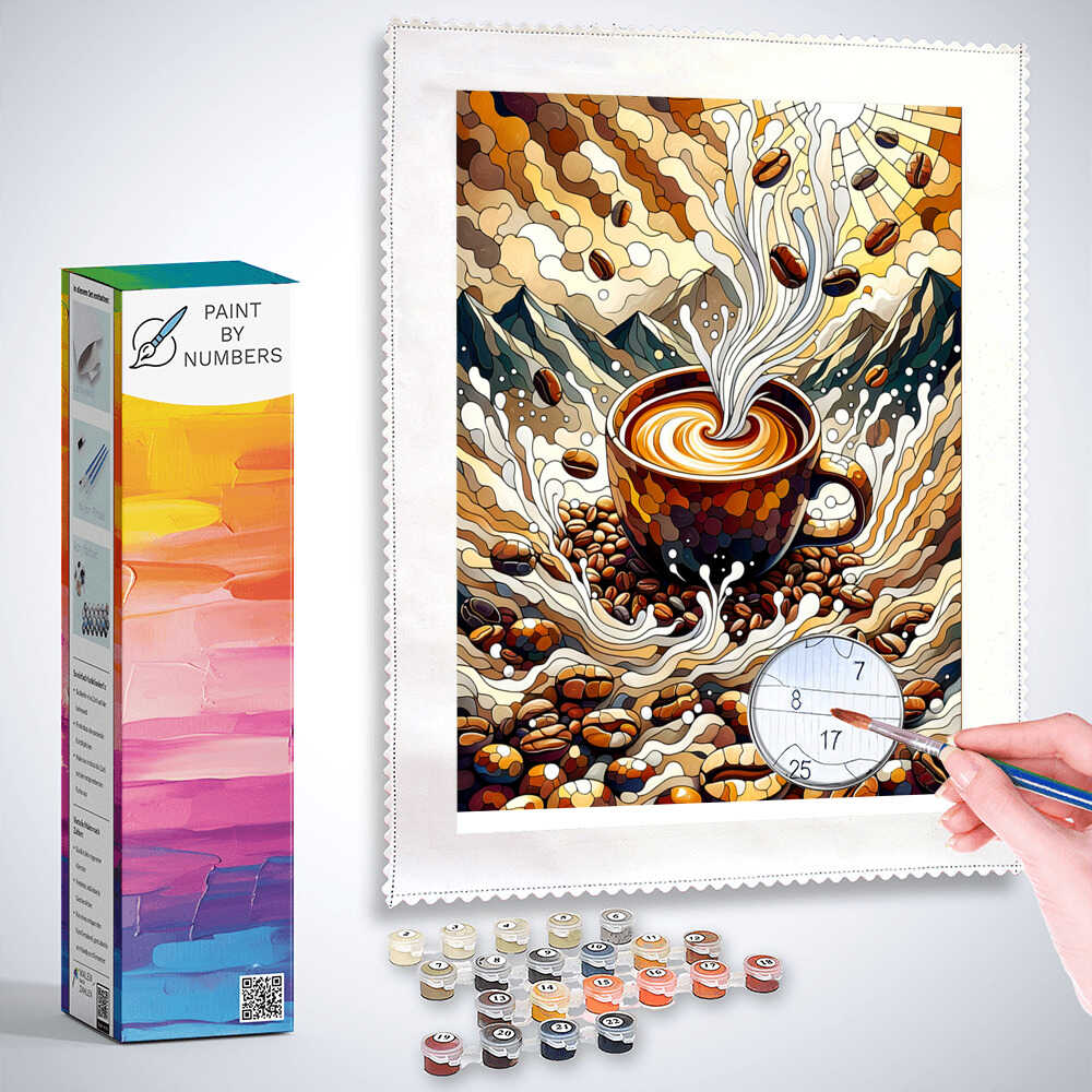Paint by Numbers - Coffee love