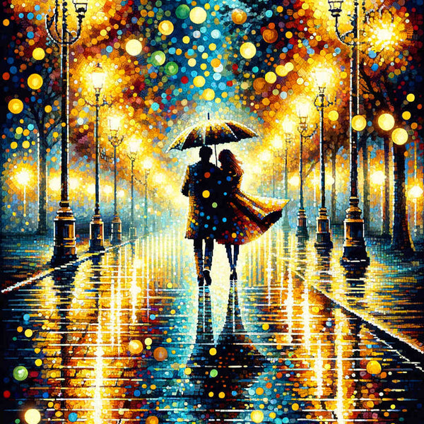 Couple, Romantic - Paint by Numbers