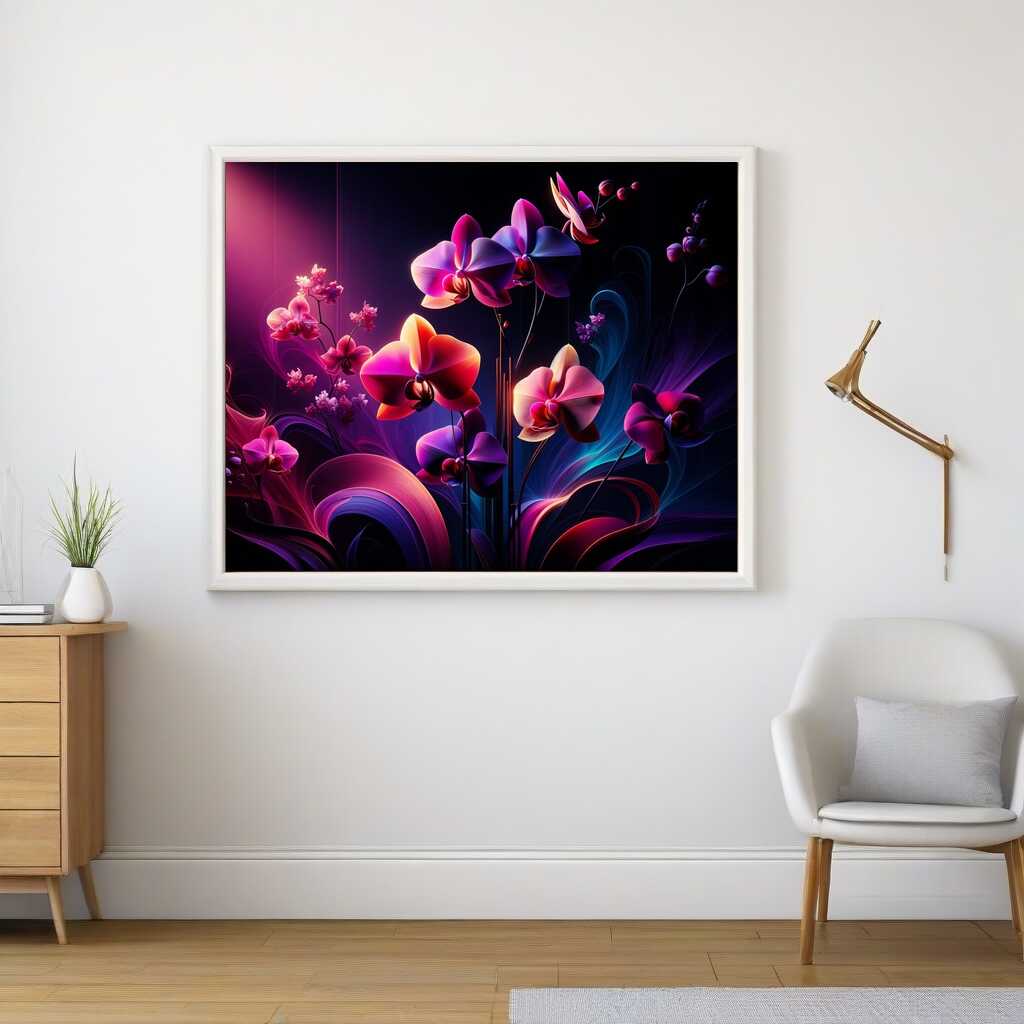 Paint by Numbers - Orchids Color Mix