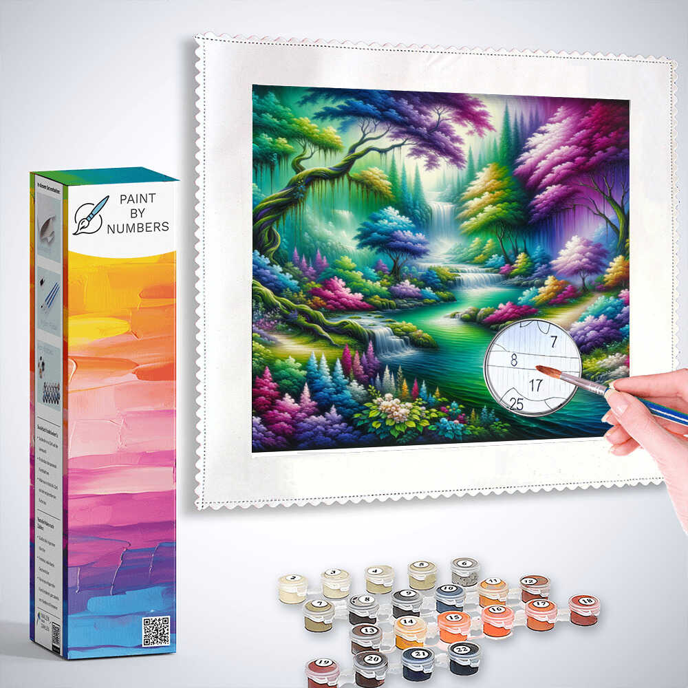 Paint by Numbers - Enchanted Garden