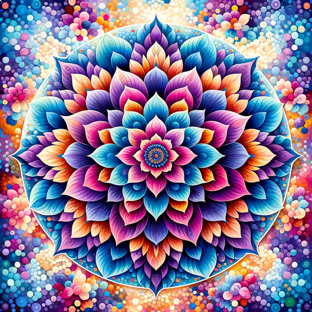 Paint by Numbers - Flower Mandala