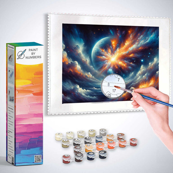 Paint by Numbers - Space Spectacle