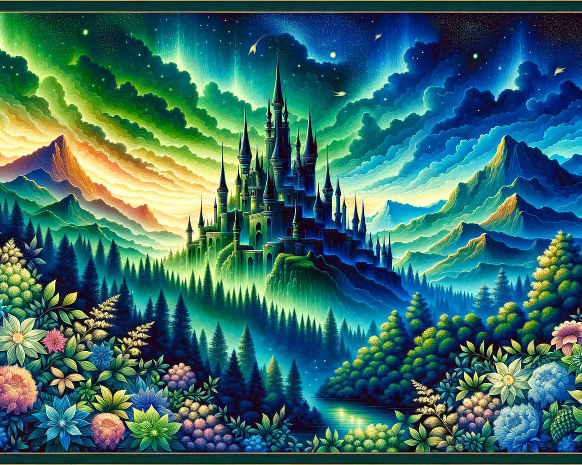 Paint by Numbers - Fantasy castle