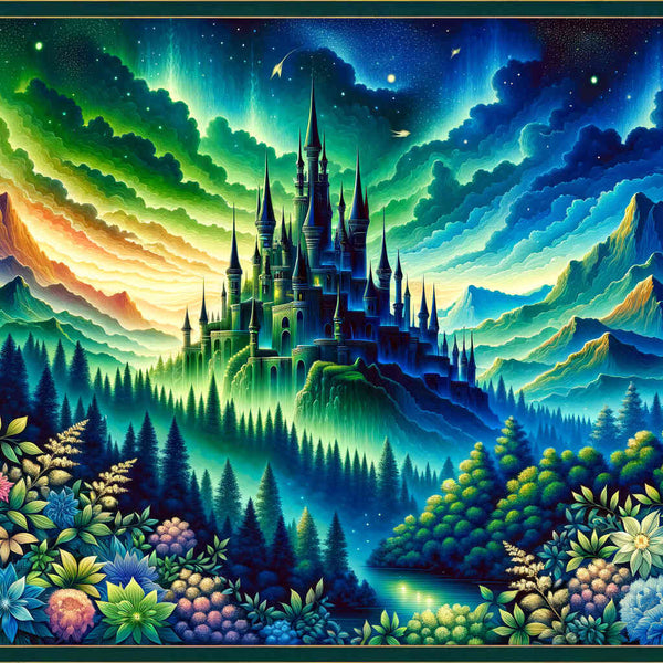 Paint by Numbers - Fantasy castle