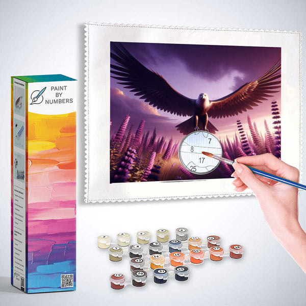 Paint by Numbers - Eagle approaching
