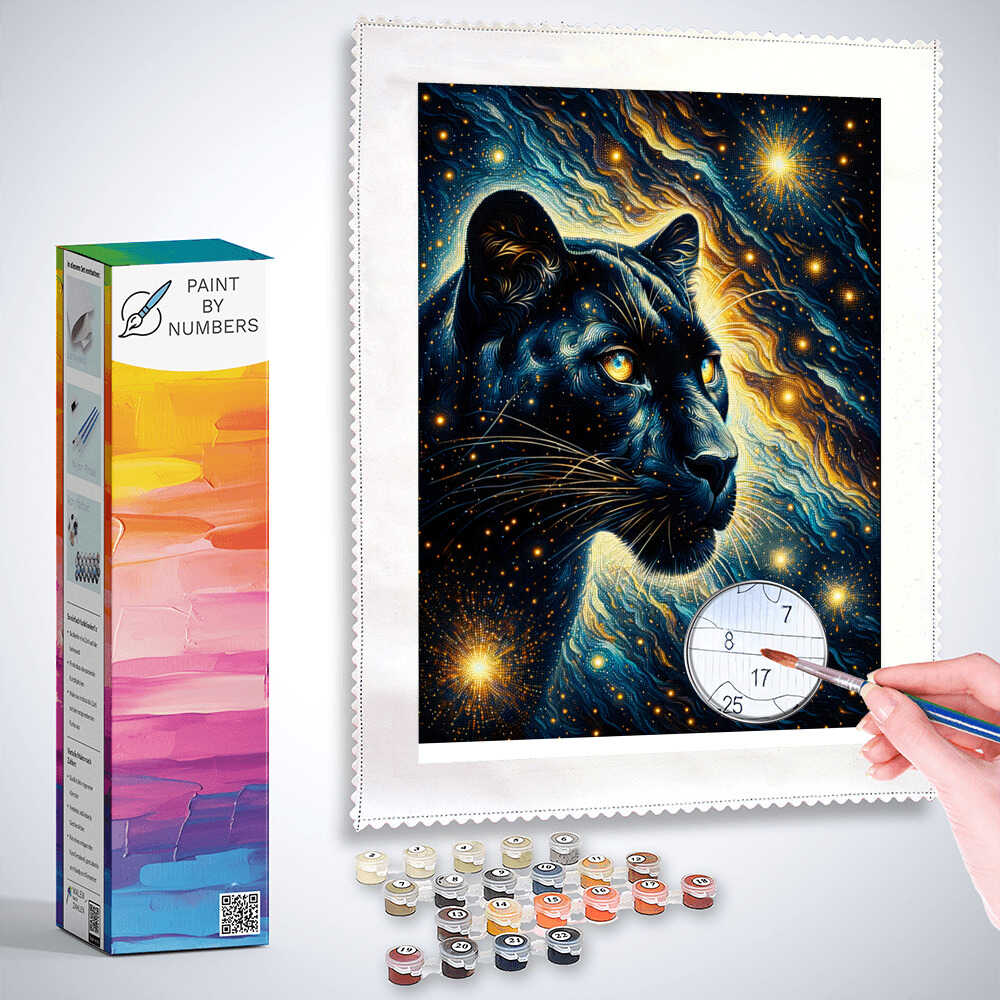 Paint by Numbers - Panther Paint