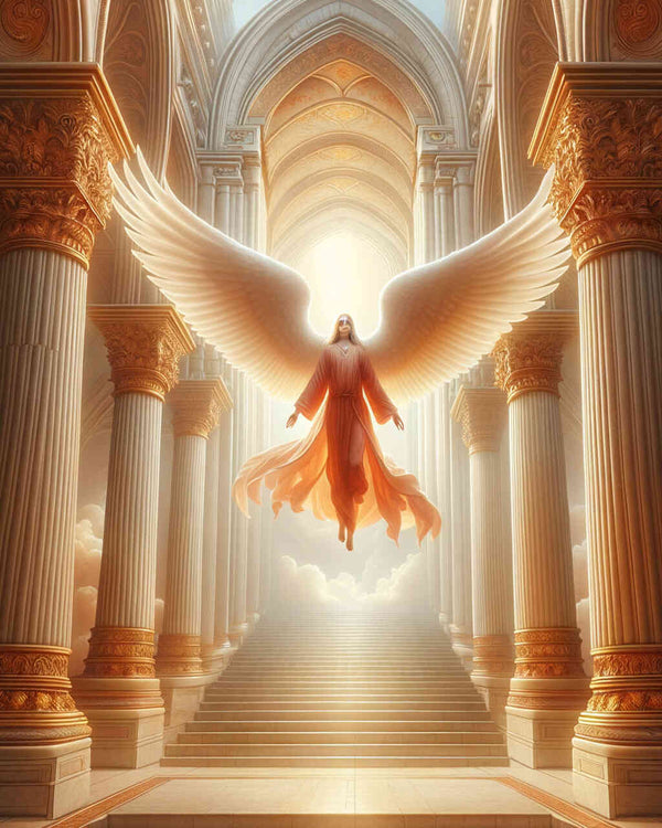 Paint by Numbers - Angel floats