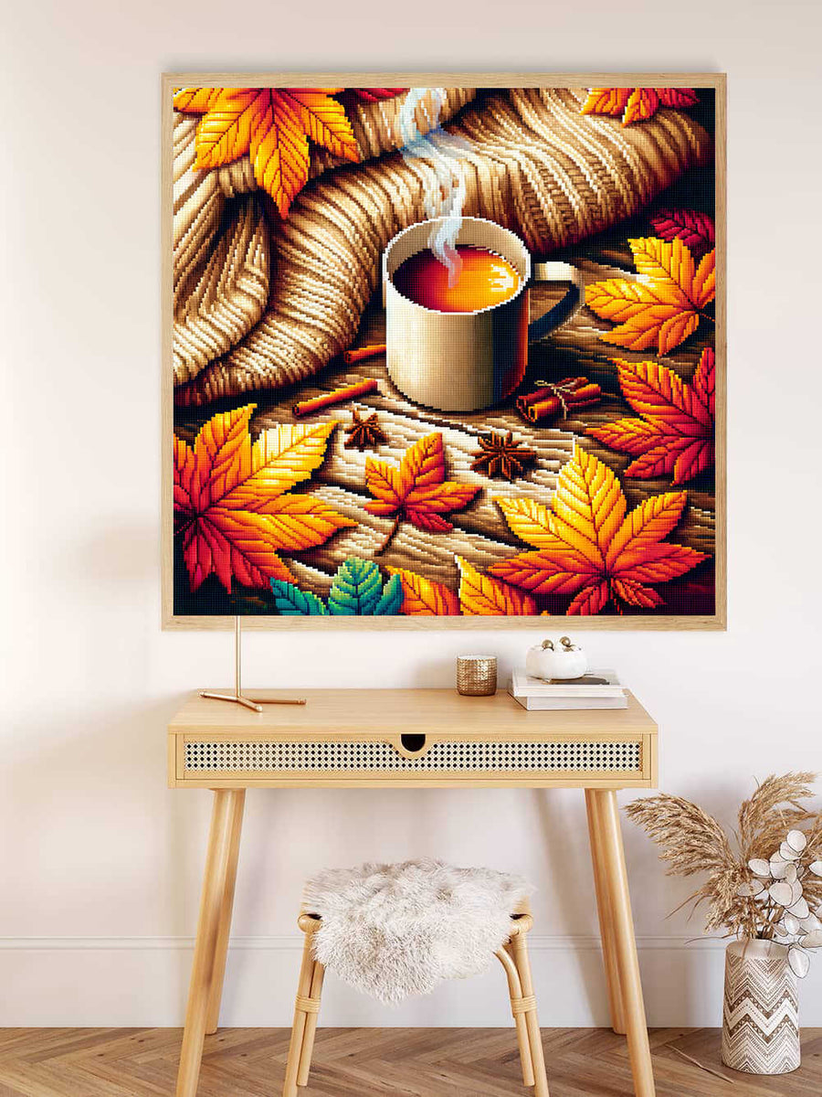 Paint by Numbers - Coffee in Autumn