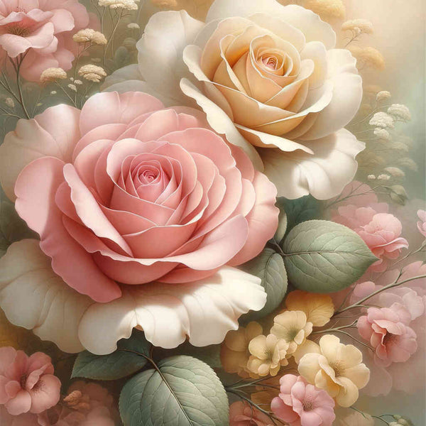 Paint by Numbers - Two Roses Bleeding