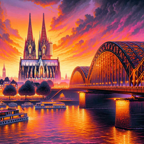 Paint by Numbers - City Picture Koln