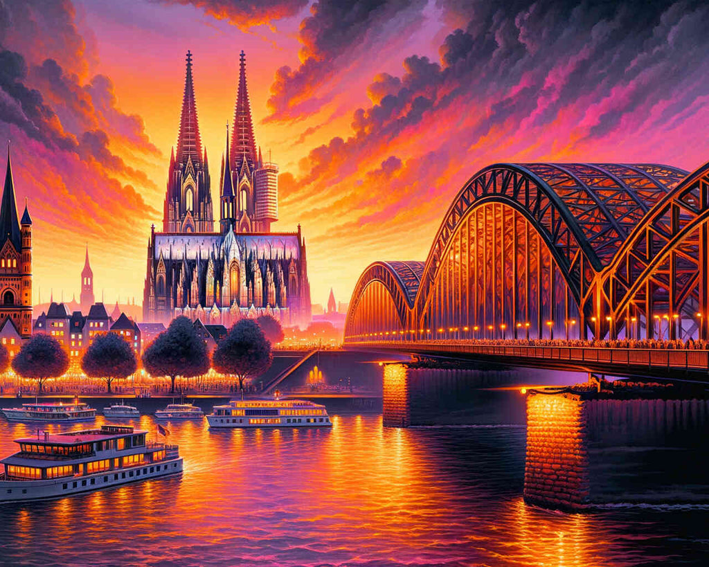 Paint by Numbers - City Picture Koln