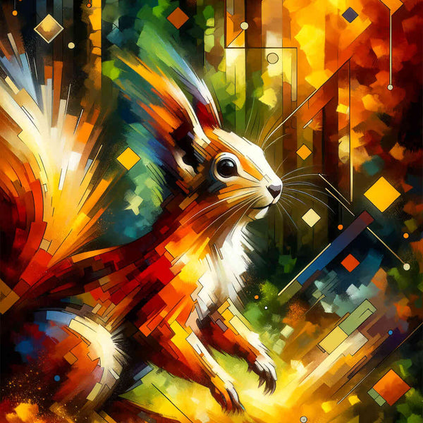 Paint by Numbers - Squirrel Makes Man