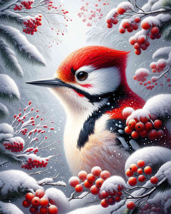 Paint by Numbers - Snowman Specht