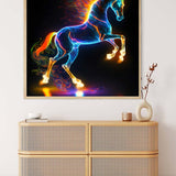 AB Diamond Painting - Pferd leuchtend - gedruckt in Ultra-HD - AB Diamond, Neu eingetroffen, Pferd, Quadratisch, Tiere
